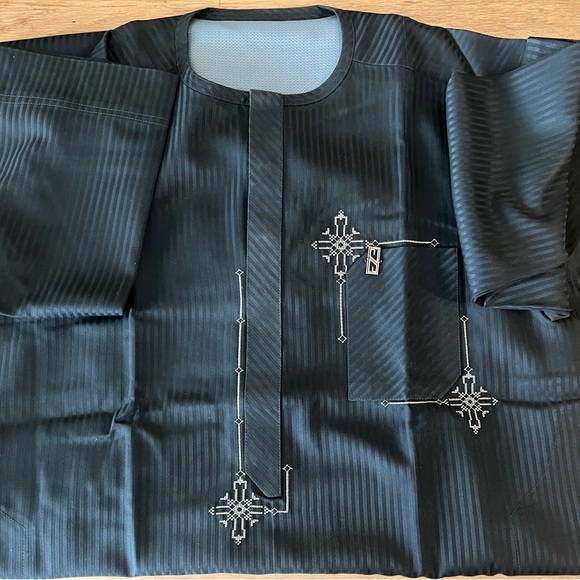 Custom Made , Afro fusion outfit . Shirt and pants - Picture 1 of 2